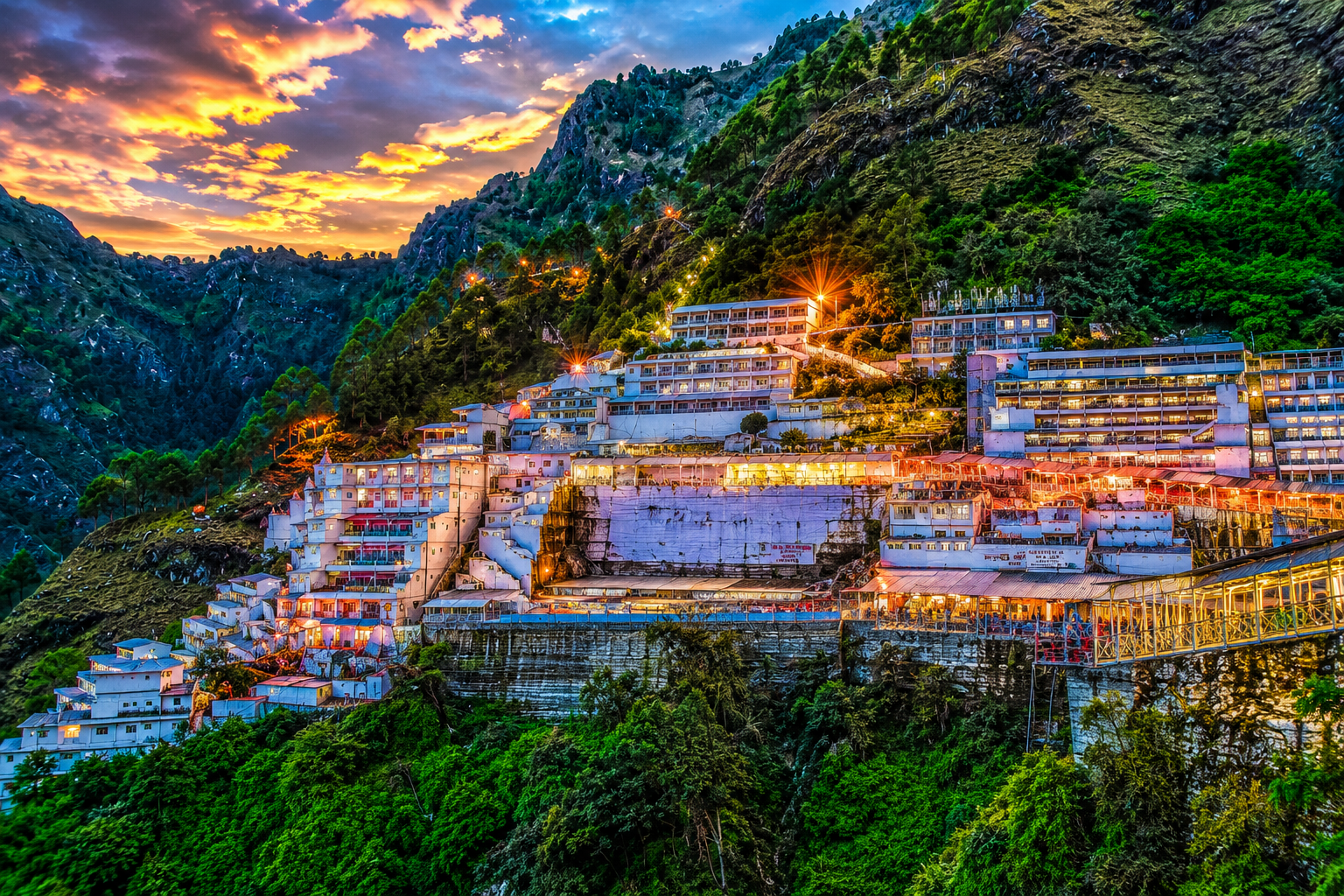 The Sacred Path to Vaishno Devi